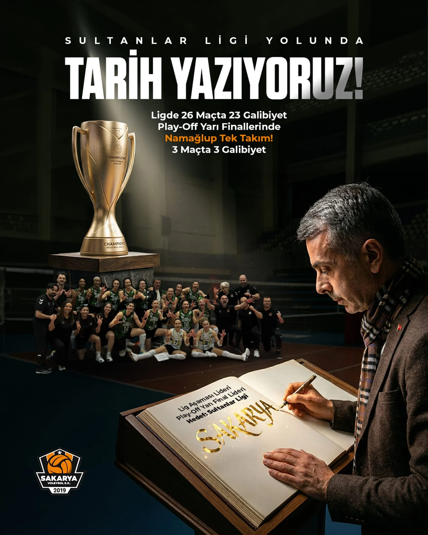 TARİH YAZIYORUZ ! SIRA ALTIN TARİH YAZMAKTA!
